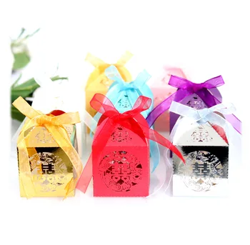 50pcs Laser cutting Dragon Phoenix Chinese double happiness Candy Box Wedding Supplies Favor Bag Favor Gifts Box for Party Decor
50pcs Laser cutting Dragon Phoenix Chinese double happiness Candy Box Wedding Supplies Favor Bag Favor Gifts Box for Party Decor