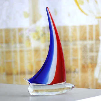 Creativity Coloured glaze sailing Coloured glaze American Creative Wedding Gifts Tabletop Furnishing Articles Home Decoration
Creativity Coloured glaze sailing Coloured glaze American Creative Wedding Gifts Tabletop Furnishing Articles Home Decoration