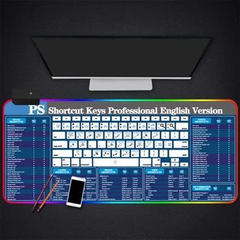 Anime PS-Shorkcut Gaming RGB MousePad Large Locking Edge Speed Game Gamer LED Mouse Pad Soft Laptop Notebook Mat
Anime PS-Shorkcut Gaming RGB MousePad Large Locking Edge Speed Game Gamer LED Mouse Pad Soft Laptop Notebook Mat
