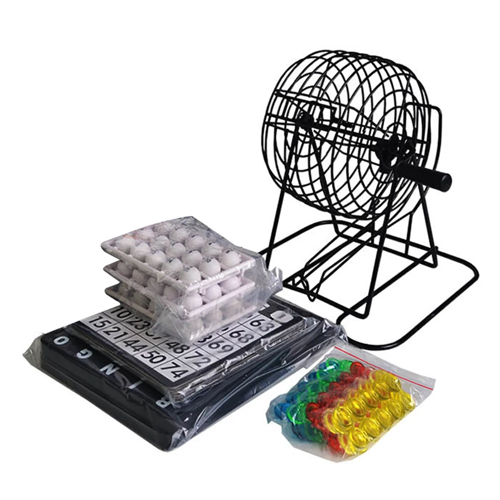 Bingo Machine Portable Durable Reusable Friend Home Party Entertainment Game Table Puzzle Party Lucky Draw Game Bingo Ball Set
Bingo Machine Portable Durable Reusable Friend Home Party Entertainment Game Table Puzzle Party Lucky Draw Game Bingo Ball Set