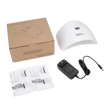 Nail Dryer 48W UV LED Lamp for Nails Gel Polish Dryer Curing UV Light Auto Sensor LCD Display 30s/60s/99s Low Heat Mode Portable 
Nail Dryer 48W UV LED Lamp for Nails Gel Polish Dryer Curing UV Light Auto Sensor LCD Display 30s/60s/99s Low Heat Mode Portable