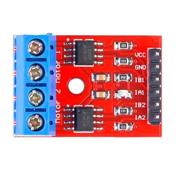 Two-Way Motor Drive Board H-Bridge Compatible With L9110 Stepper Motor Drive Board Motor Drive Module
Two-Way Motor Drive Board H-Bridge Compatible With L9110 Stepper Motor Drive Board Motor Drive Module