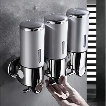 New Fashion 3 In 1 Wall Mounted Plastic Sensor Liquid Soap Dispenser for Bathroom Kitchen Large Simple Style Capacity
New Fashion 3 In 1 Wall Mounted Plastic Sensor Liquid Soap Dispenser for Bathroom Kitchen Large Simple Style Capacity