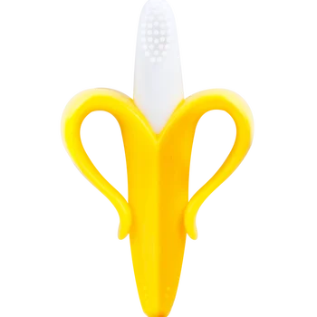Banana Baby Teether Toothbrush Silicone Grinding Stick Baby Munchkin Soothing Chews Toy Boiled Newborn Toy
Banana Baby Teether Toothbrush Silicone Grinding Stick Baby Munchkin Soothing Chews Toy Boiled Newborn Toy