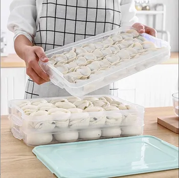 Kitchen Food Organizer Plastic Dumpling Storage Box Transparent Refrigerator Food Container Hot Food Box Tool
Kitchen Food Organizer Plastic Dumpling Storage Box Transparent Refrigerator Food Container Hot Food Box Tool