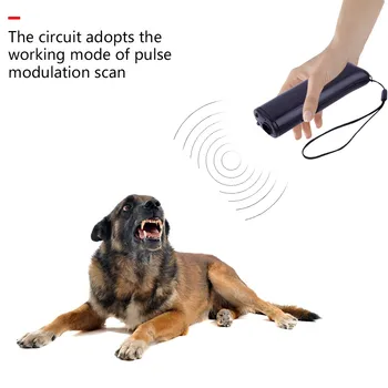 3 in 1 Ultrasound Dog Repeller Anti Barking Device LED Light Training Device Anti-barking Repellents for Small Dog and Large Dog 
3 in 1 Ultrasound Dog Repeller Anti Barking Device LED Light Training Device Anti-barking Repellents for Small Dog and Large Dog