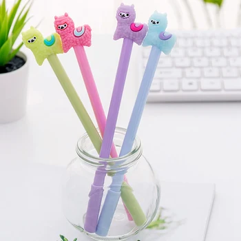 Kawaii Alpaca Gel Ink Pen Candy Color Cute Cartoon Lovely Hairy Sheep 0.38mm Black Writing Pens School Office Student Kids Gift
Kawaii Alpaca Gel Ink Pen Candy Color Cute Cartoon Lovely Hairy Sheep 0.38mm Black Writing Pens School Office Student Kids Gift