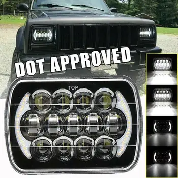 210W 5x7'' 7x6'' Rectangular Sealed Beam LED Headlight For Chevrolet Jeep Cherokee XJ For Light SUVs And Trucks Motorcycles
210W 5x7'' 7x6'' Rectangular Sealed Beam LED Headlight For Chevrolet Jeep Cherokee XJ For Light SUVs And Trucks Motorcycles