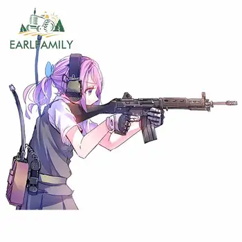 EARLFAMILY 13cm x 9.8cm For Anime Girl Guns Motorcycle Car Bumper Stickers Interesting Decal DIY Waterproof For JDM SUV RV
EARLFAMILY 13cm x 9.8cm For Anime Girl Guns Motorcycle Car Bumper Stickers Interesting Decal DIY Waterproof For JDM SUV RV