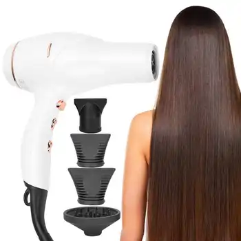 Electric Hair Dryer Anion Quick Dry 6 Gears Adjustable Hair Dryer Hair Styling Tools White EU Plug 220V Hairdressing Supplies
Electric Hair Dryer Anion Quick Dry 6 Gears Adjustable Hair Dryer Hair Styling Tools White EU Plug 220V Hairdressing Supplies