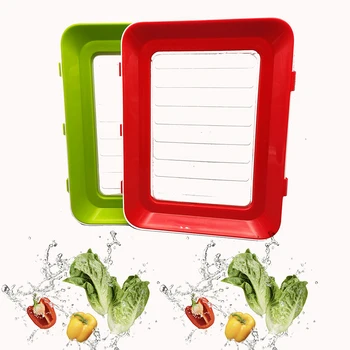 Clever Tray Creative Food Plastic Preservation Tray Kitchen Items Food Storage Container Set Food Fresh Storage Microwave Cover
Clever Tray Creative Food Plastic Preservation Tray Kitchen Items Food Storage Container Set Food Fresh Storage Microwave Cover