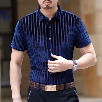 Fashion Man Shirt Camisa Social Streetwear Shirt Transparent Short Sleeve Camisa Hombre Shirt Hawaiian Camicia Uomo 2020 Summer
Fashion Man Shirt Camisa Social Streetwear Shirt Transparent Short Sleeve Camisa Hombre Shirt Hawaiian Camicia Uomo 2020 Summer