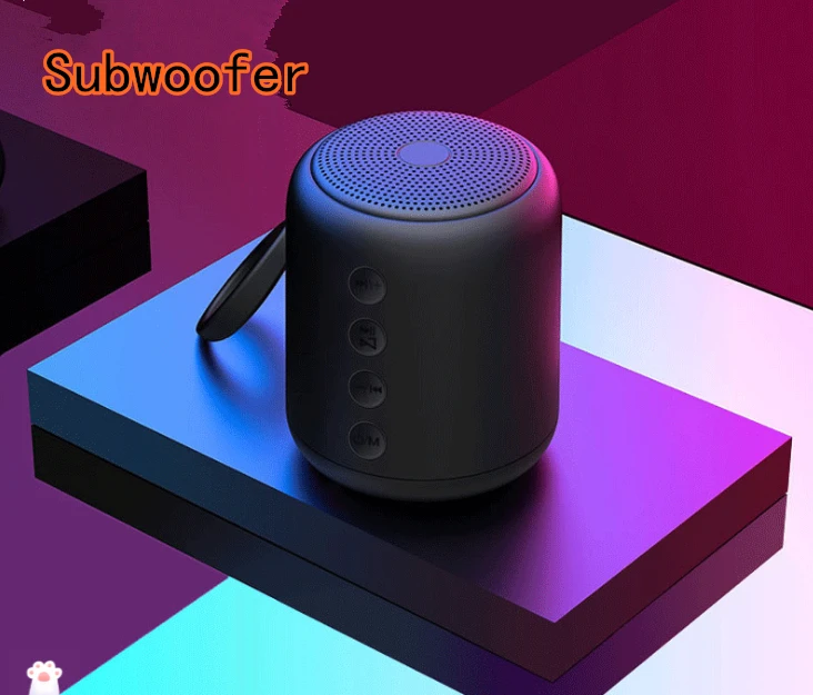 Mini Portable bluetooth speaker subwoofer Wireless Column Bass Sound Stereo Subwoofer Fm Radio Handsfree Tf Card Usb Mp3 Player
Mini Portable bluetooth speaker subwoofer Wireless Column Bass Sound Stereo Subwoofer Fm Radio Handsfree Tf Card Usb Mp3 Player
