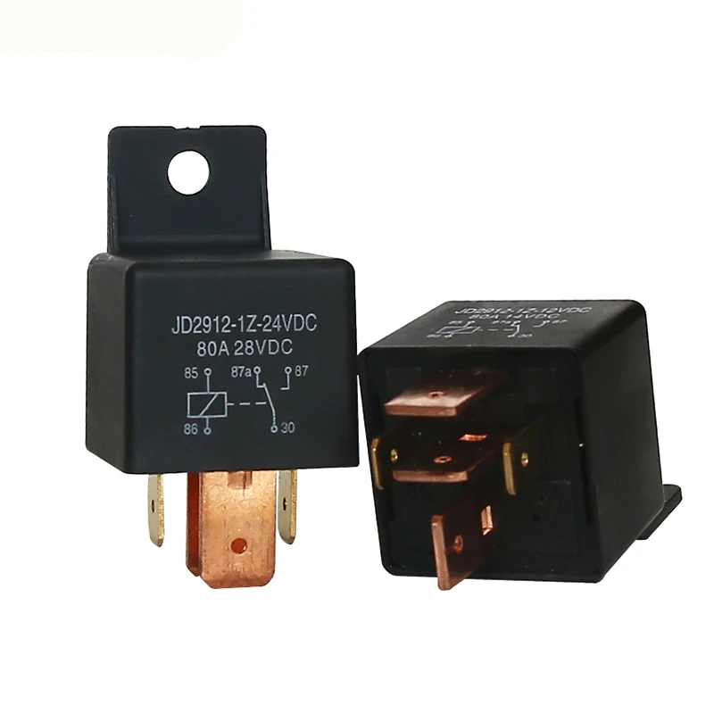 40 80A car relay JD2912 12 24v with cable socket 5 plug conversion type | Обустройство дома