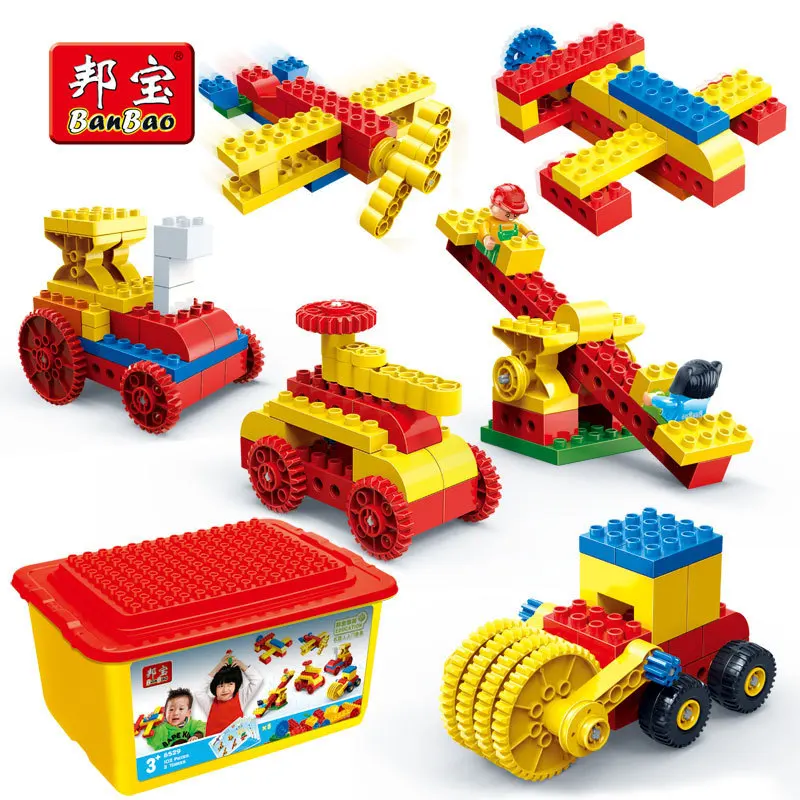 BanBao Large Particles Educational Education Creative Qizhi Inserted Building Blocks Toy Entry-level Base Gear Series 6529
BanBao Large Particles Educational Education Creative Qizhi Inserted Building Blocks Toy Entry-level Base Gear Series 6529