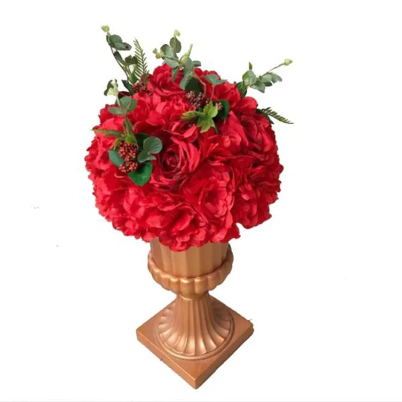 10Pcs Wedding Artificial Flower Ball Silk Rose Road Lead Flower Table Decor Roman Column Flower Ball T Stage Potted Flowers 
10Pcs Wedding Artificial Flower Ball Silk Rose Road Lead Flower Table Decor Roman Column Flower Ball T Stage Potted Flowers
