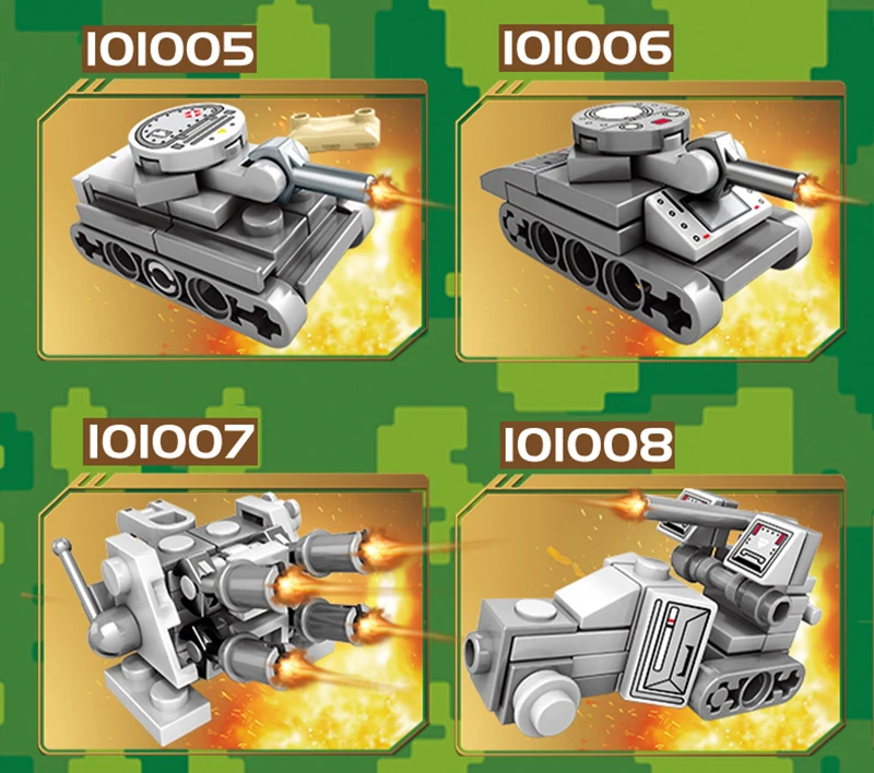 240PCS 10 IN 1 LegoINGlys Building Blocks Compatible With Toys 2020 Brick Block Military Warship Aircraft Tank Figures For Boy (3)