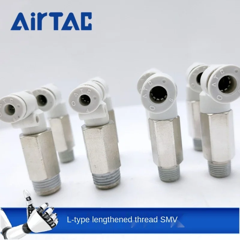 Airtac Bend L-shaped extended threaded connector APLL6-M5 APLL6-01 APLL6-02 APLL6-03
Airtac Bend L-shaped extended threaded connector APLL6-M5 APLL6-01 APLL6-02 APLL6-03