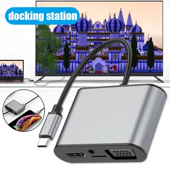 Type-C to HDMI Hub VGA PD USB3.0 USB2.0 Audio Portable for Home Office Laptop Mouse DJA88
Type-C to HDMI Hub VGA PD USB3.0 USB2.0 Audio Portable for Home Office Laptop Mouse DJA88