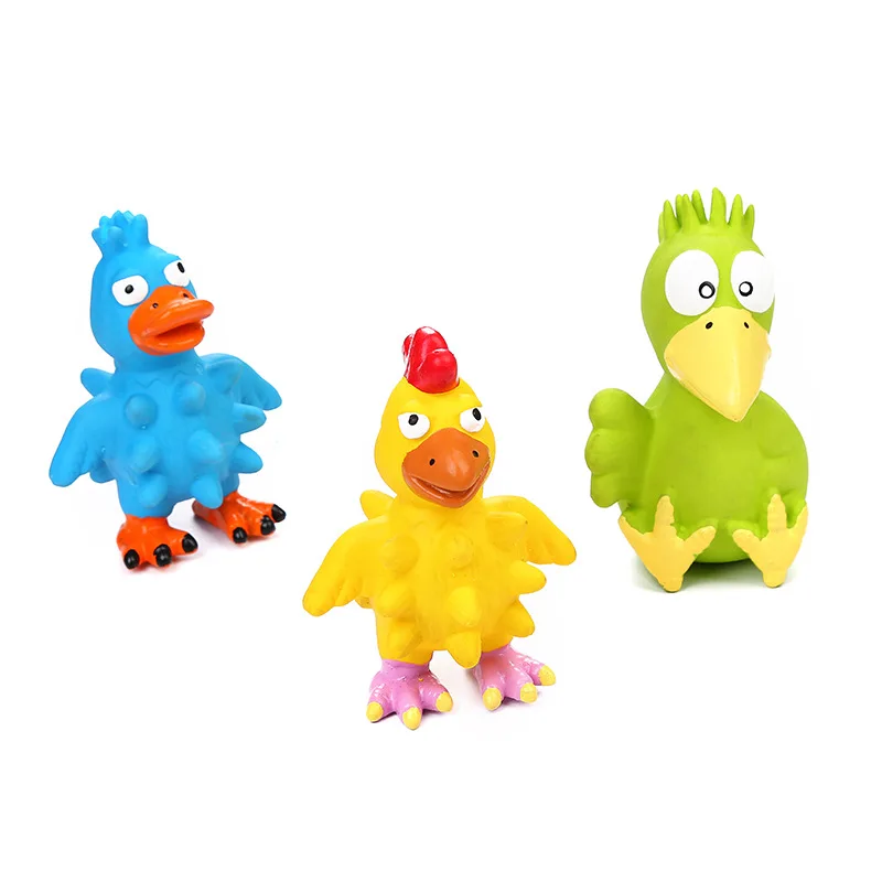 New Products Natural Latex Screaming Chicken Dog Toy Sound Making Funny Vent Toy Standing guai jiao ji Pet Toy
New Products Natural Latex Screaming Chicken Dog Toy Sound Making Funny Vent Toy Standing guai jiao ji Pet Toy