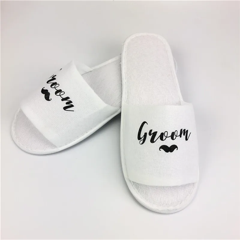 1 Pairs Team Bride/team Groom Disposable Soft Slippers Wedding Decoration Bridal Show Bridesmaid Bachelorette Party Decoration-S
1 Pairs Team Bride/team Groom Disposable Soft Slippers Wedding Decoration Bridal Show Bridesmaid Bachelorette Party Decoration-S