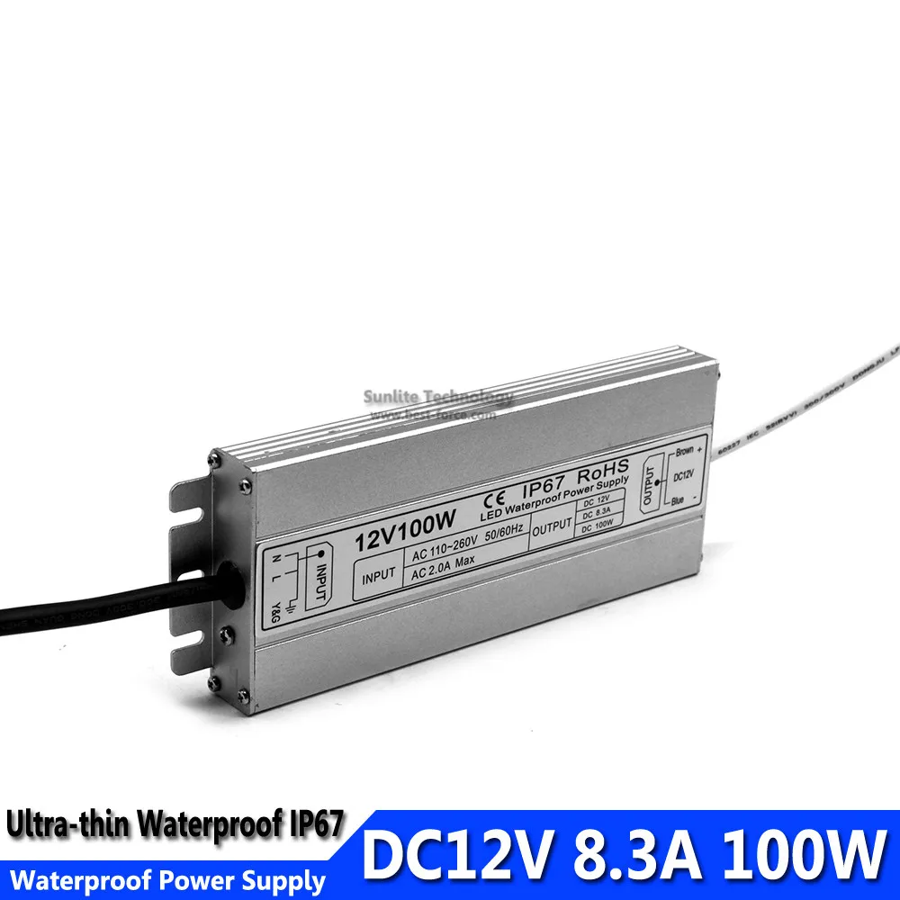 12V100W