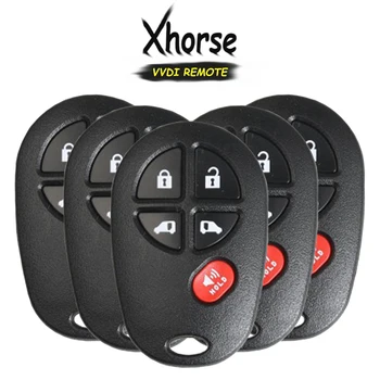 KEYECU 5x (English Version) Xhorse for Toyota Style XKTO08EN 5 Button Universal Remote Key for VVDI Key Tool VVDI2 X021 Series
KEYECU 5x (English Version) Xhorse for Toyota Style XKTO08EN 5 Button Universal Remote Key for VVDI Key Tool VVDI2 X021 Series