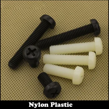 M6*15/20/25/30 M8*10/12/15/20/25/30 White Black Nylon Plastic Bolt Insulation Philips Cross Recessed Flat Round Pan Head Screw
M6*15/20/25/30 M8*10/12/15/20/25/30 White Black Nylon Plastic Bolt Insulation Philips Cross Recessed Flat Round Pan Head Screw