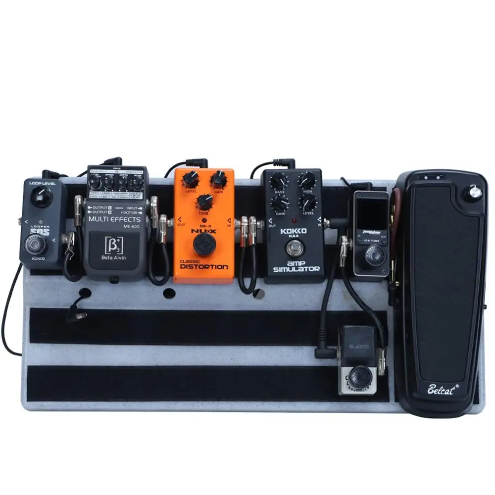 Board Guitar Pedal Board Mastery Effect Pedal board Rock Board Super Light Strong Hide Power Room Musical Accessories
Board Guitar Pedal Board Mastery Effect Pedal board Rock Board Super Light Strong Hide Power Room Musical Accessories