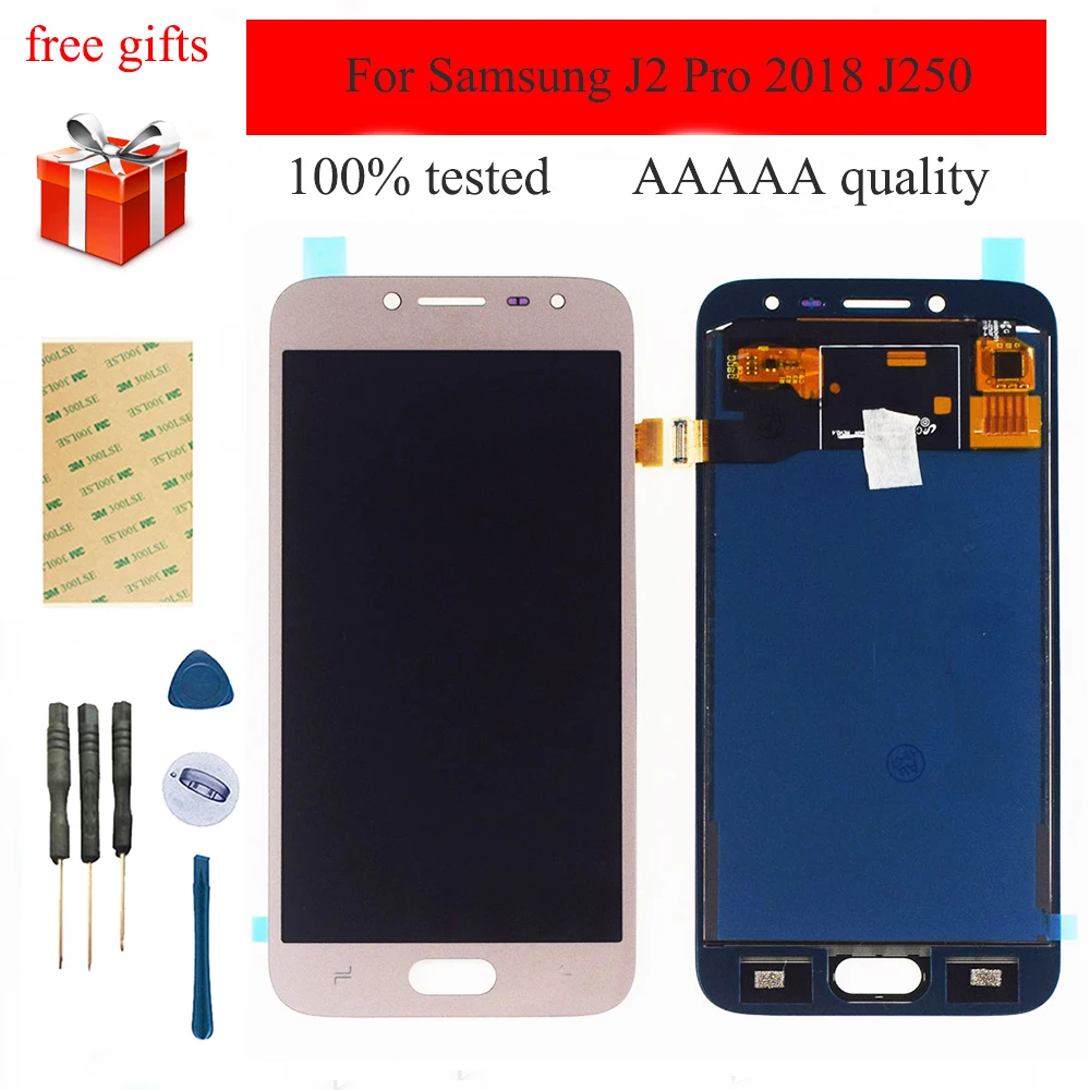 Для Samsung J2 Pro 2018 J250 LCD J250F J250H J250M ЖК дисплей панель монитор модуль + сенсорный экран