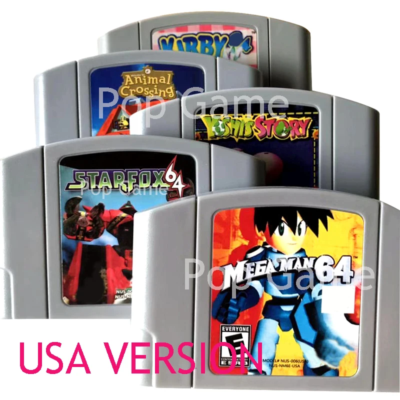 Top Banjo Tooie Kazooie Animal Crossing Yoshis_Story Star Fox Mega Man for 64 bit USA Version Console
Top Banjo Tooie Kazooie Animal Crossing Yoshis_Story Star Fox Mega Man for 64 bit USA Version Console