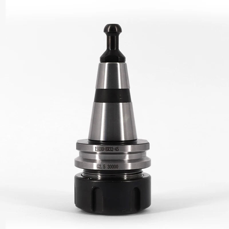 ISO30 Collet Chuck ISO30-ER32-45L Tool Holder With Pull Stud G2.5/30000RPM Wood Carving Machine Holder
ISO30 Collet Chuck ISO30-ER32-45L Tool Holder With Pull Stud G2.5/30000RPM Wood Carving Machine Holder