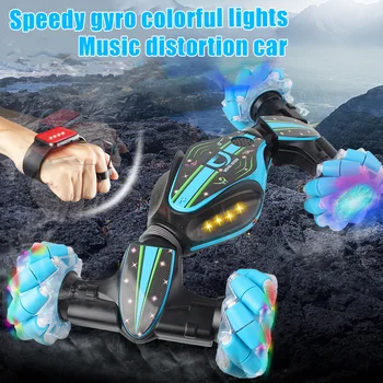 RC Stunt Car Flip Car Gesture Sensor Twist Racing Deformation Car 360 Degree Rotation All-Terrain Car with Light Music M
RC Stunt Car Flip Car Gesture Sensor Twist Racing Deformation Car 360 Degree Rotation All-Terrain Car with Light Music M