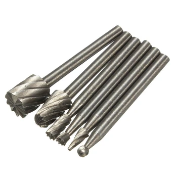 GTBL 6Pcs HSS Routing Router Bit Rotary Suit Burr Set for Dremel Wood Milling Cutter New
GTBL 6Pcs HSS Routing Router Bit Rotary Suit Burr Set for Dremel Wood Milling Cutter New