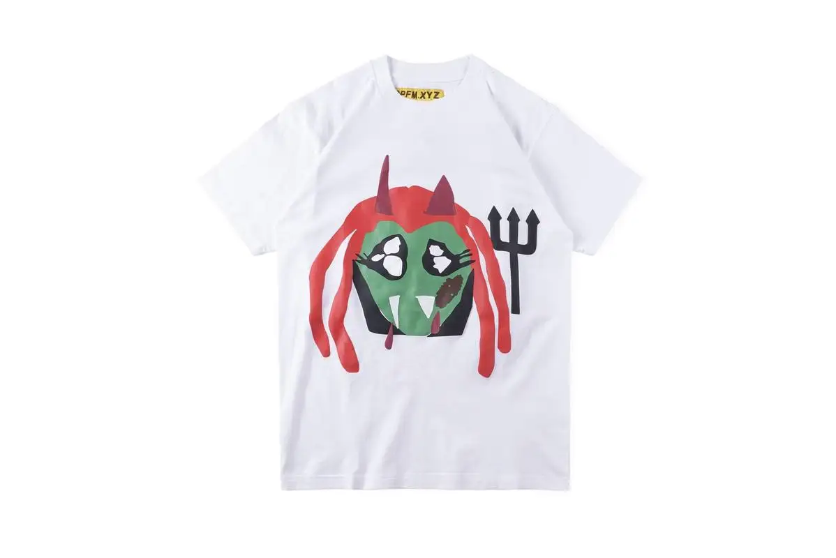 Футболка CPFM XYZ Playboi Carti WLR KING VAMP для мужчин и женщин, Повседневная Свободная уличная одежда в стиле хип-хоп, CPFM
Футболка CPFM XYZ Playboi Carti WLR KING VAMP для мужчин и женщин, Повседневная Свободная уличная одежда в стиле хип-хоп, CPFM