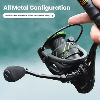 14BB Spinning Fishing Reel 5.0:1/4.7:1 Left/Right Hand Interchangeable Equipment
14BB Spinning Fishing Reel 5.0:1/4.7:1 Left/Right Hand Interchangeable Equipment