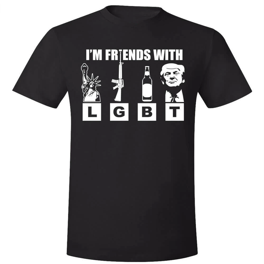 LGBT Liberty Guns Beer Funny USA T shirt Men casual gift tee USA Size
LGBT Liberty Guns Beer Funny USA T shirt Men casual gift tee USA Size