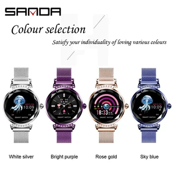 SANDA H2 Female Fashion Practical Smart Wristwatch Magnetic Watch Strap Physiological Cycle Reminder Multiple Motion Modes
SANDA H2 Female Fashion Practical Smart Wristwatch Magnetic Watch Strap Physiological Cycle Reminder Multiple Motion Modes