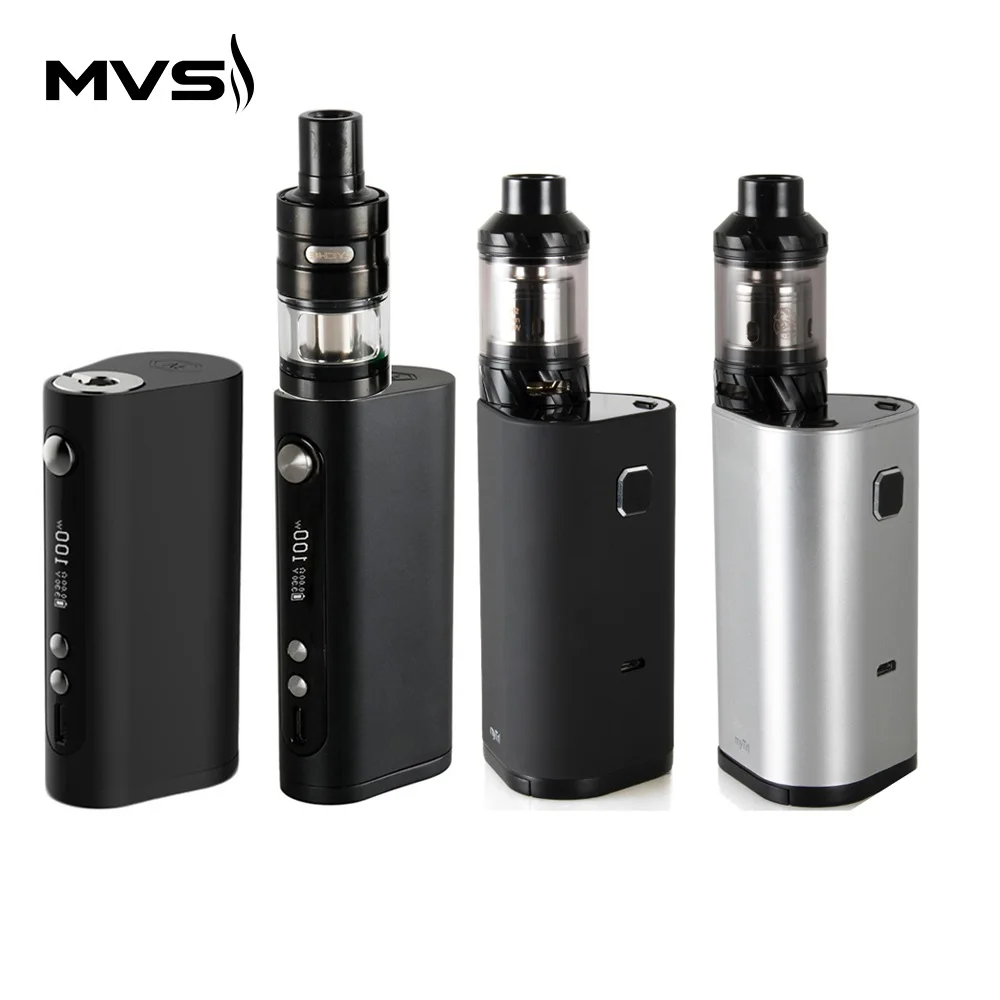 Оригинальный комплект MyVapors myTri VS Wismec Vaporflask мод 100 Вт VW/TC/TCR режим вейп набор