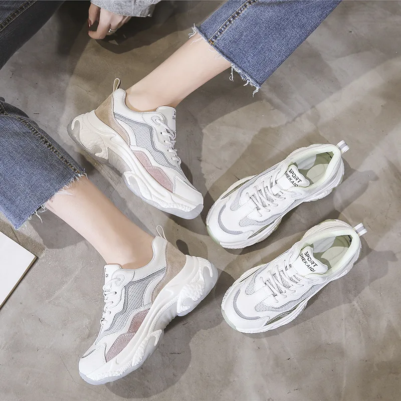 Candy Color Dad Shoe Woman 2020 Seasonal Suction Film Base Leisure Time Sneakers Small Fresh School Wind Single Shoe Woman
Candy Color Dad Shoe Woman 2020 Seasonal Suction Film Base Leisure Time Sneakers Small Fresh School Wind Single Shoe Woman