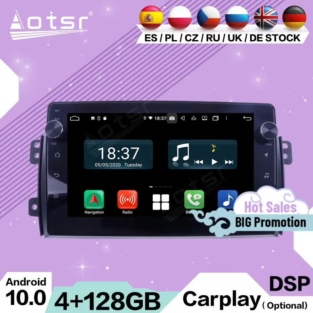 4 + 128G Carplay мультимедийный Android для Suzuki SX4 2006 2007 2008 2009 2010 2011 2012 2013 2014 2015-2017 GPS навигация радио головное устройство
4 + 128G Carplay мультимедийный Android для Suzuki SX4 2006 2007 2008 2009 2010 2011 2012 2013 2014 2015-2017 GPS навигация радио головное устройство