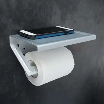 Bathroom Toilet Towel Holder Paper Tissue Roll Rack Hook Phone Holder Wall Mounted Paper Holder With Shelf Black Silver
Bathroom Toilet Towel Holder Paper Tissue Roll Rack Hook Phone Holder Wall Mounted Paper Holder With Shelf Black Silver