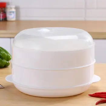 Round Single/Double Tier Microwave Food Steamer Kitchen Veggies Fish Cookware Steaming Rack Kitchen Steamer Tray
Round Single/Double Tier Microwave Food Steamer Kitchen Veggies Fish Cookware Steaming Rack Kitchen Steamer Tray
