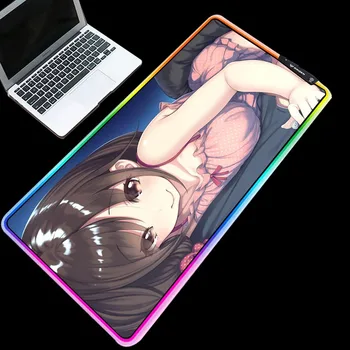 ZSUXTC Exquisite large size RGB computer anime mouse pad cute little girl table mat colorful lighting LED keyboard mat
ZSUXTC Exquisite large size RGB computer anime mouse pad cute little girl table mat colorful lighting LED keyboard mat