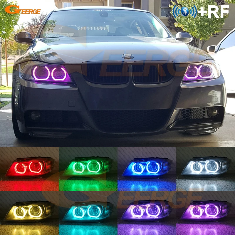 РЧ пульт дистанционного управления Bluetooth приложение DTM стиль многоцветный RGB