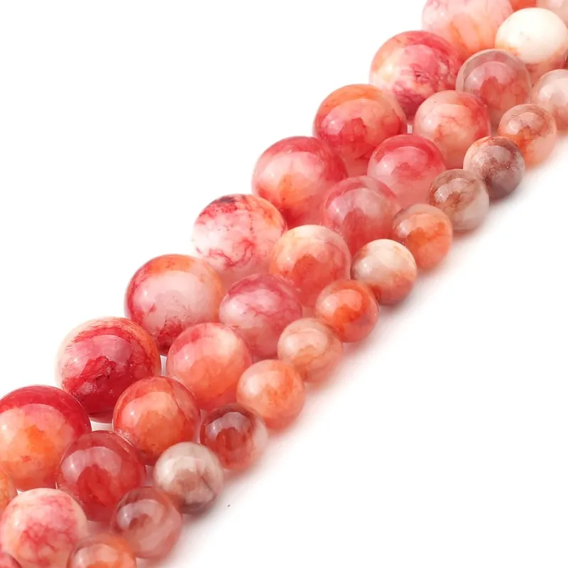 Natural Stone Red Persian Jade 6 8 10mm Round Loose Beads For Jewelry Making DIY Women Charm Bracelet Necklace 15inch Wholesale
Natural Stone Red Persian Jade 6 8 10mm Round Loose Beads For Jewelry Making DIY Women Charm Bracelet Necklace 15inch Wholesale