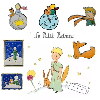 Cartoon Little Prince Brooch Fox Prince Stand Earth Badge Pins Friends Pin Set Lapel Brooch Fans Clothes Decoration
Cartoon Little Prince Brooch Fox Prince Stand Earth Badge Pins Friends Pin Set Lapel Brooch Fans Clothes Decoration