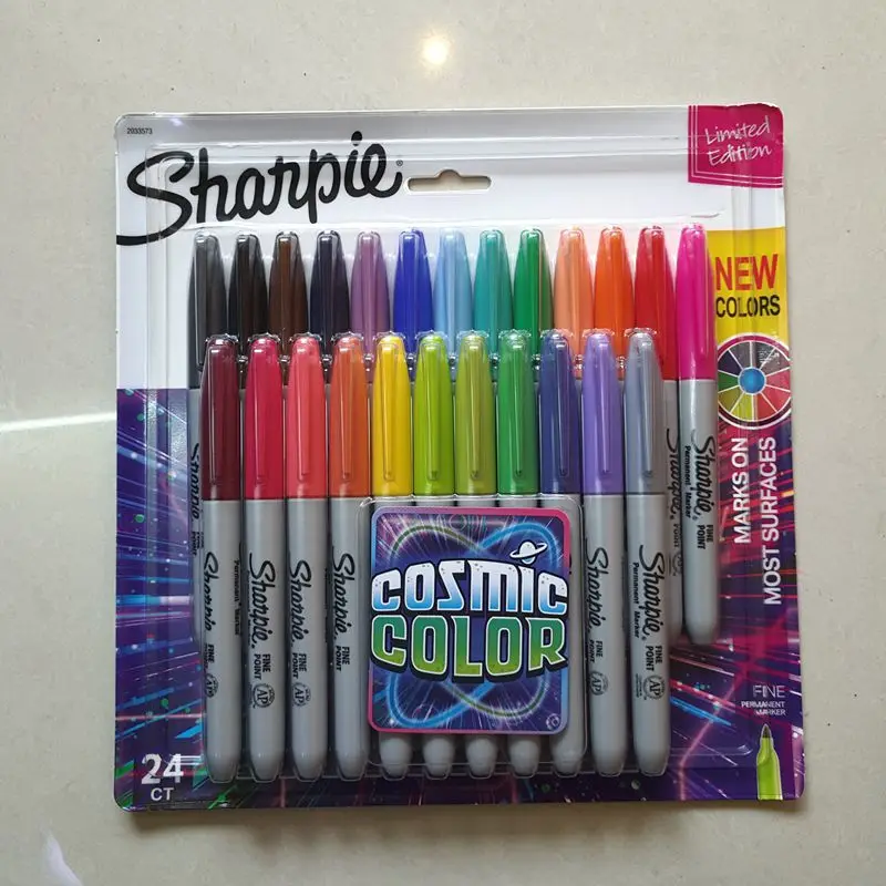 American Sanford Sharpie Double Headed Marking Pen Set 4-Color-24 Color Laboratory Marking Pen Dust-Free Mark Pen
American Sanford Sharpie Double Headed Marking Pen Set 4-Color-24 Color Laboratory Marking Pen Dust-Free Mark Pen