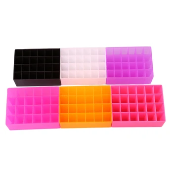 24 Grids Nail Polish Display Stand Cosmetic Lipstick Holder Organizer Stand Manicure Tool Storage Box Makeup Jewelry Case 
24 Grids Nail Polish Display Stand Cosmetic Lipstick Holder Organizer Stand Manicure Tool Storage Box Makeup Jewelry Case