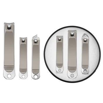 3pcs Stainless Steel Nail Clipper Set Manicure Set Pedicure Set Fingernails Toenails Clippers Sharp Nail Cutter Kit Travel Case
3pcs Stainless Steel Nail Clipper Set Manicure Set Pedicure Set Fingernails Toenails Clippers Sharp Nail Cutter Kit Travel Case